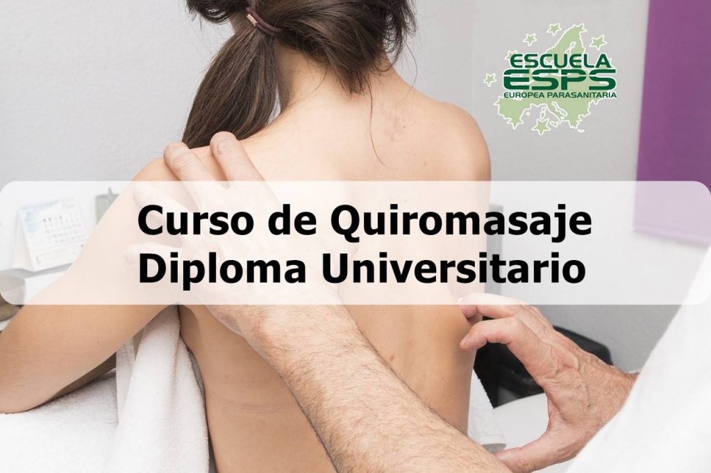 curso de masaje con diploma universitario Curso de Quiromasaje en Santiago